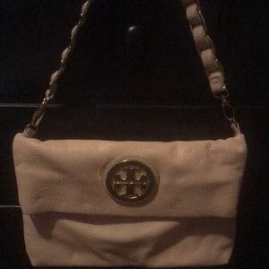 Light Pink Tory Burch Clutch.
